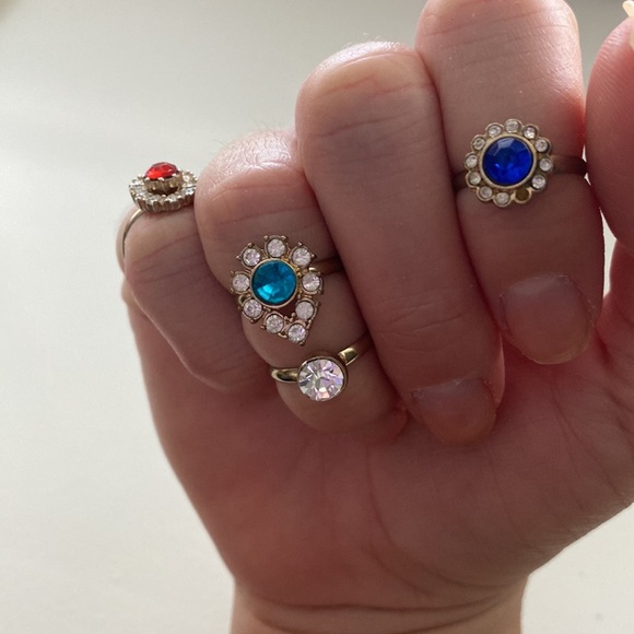 H&M Set of 4 Midi Rings - Picture 5 of 5